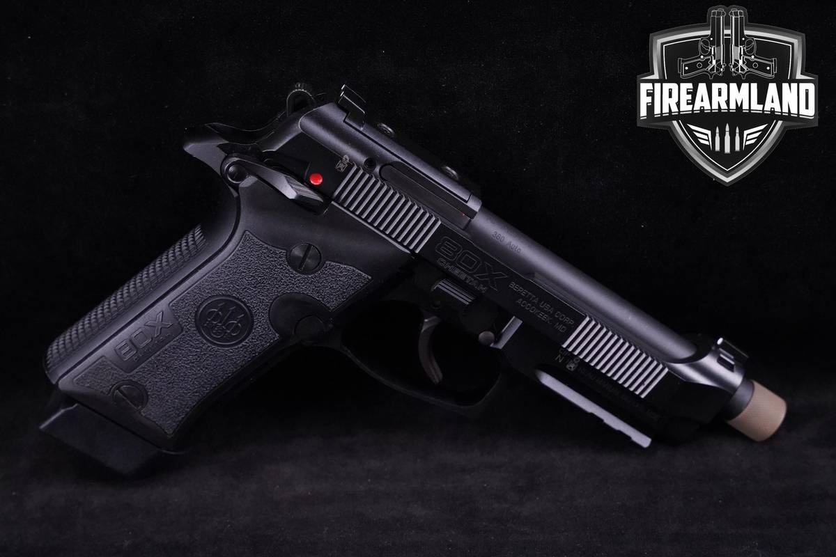 Beretta 80X Cheetah Tactical Urban 380 ACP 4.4" Threaded +2 MAGS & ORIG BOX