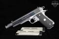 Colt Government Model Mk IV / Series 80 9mm Luger Two-Tone Black & Silver in Very Good Condition Image 2