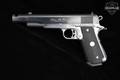 Colt Government Model Mk IV / Series 80 9mm Luger Two-Tone Black & Silver in Very Good Condition Image 3