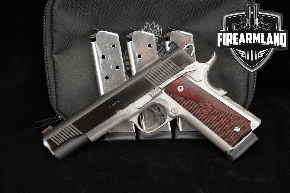 Springfield Armory 1911 Ronin 45 ACP 5 Two-Tone Blued & Stainless +3 MAGS