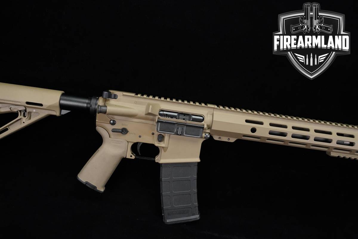 Andro Corp Industries ACI-15 Bravo 16 5.56 NATO AR15 16" FDE Rifle +2 MAGS