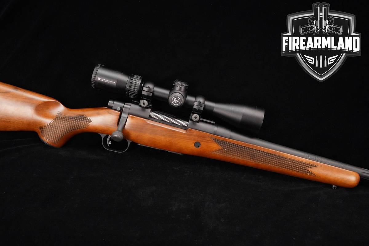 Mossberg Patriot Walnut 6.5 Creedmoor 22." +OPTIC