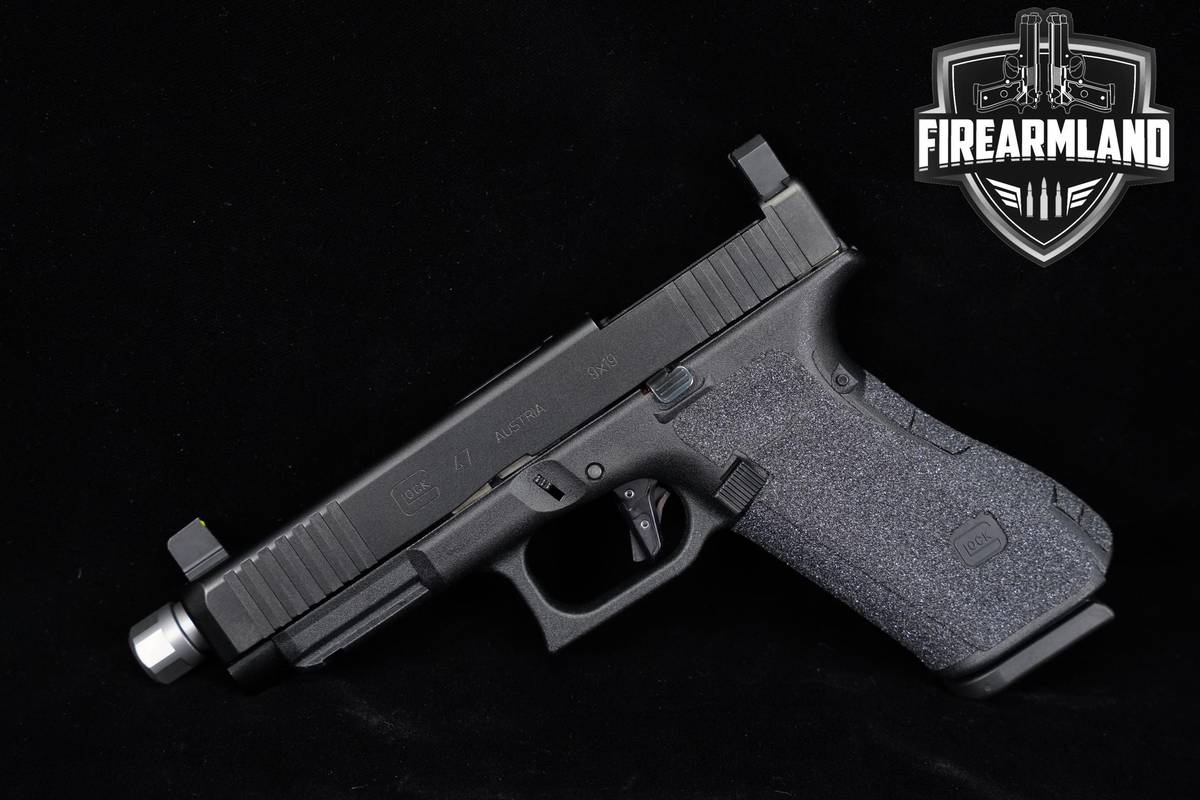 THREADED Glock 47 Gen5 MOS 9mm 5" G47 Gen 5 Duty Defense Pistol +ORIG CASE