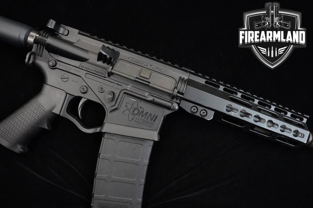 American Tactical Omni-Hybrid 5.56 NATO AR-15 AR15 AR 7.5" AT Omni-Hybrid