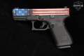 Glock G19 Gen5 9mm Luger American Flag Cerakote in Very Good Condition Image 3