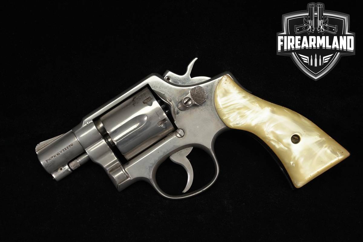 Smith & Wesson Model 10 38-Special 2" Bright Nickel DA/SA