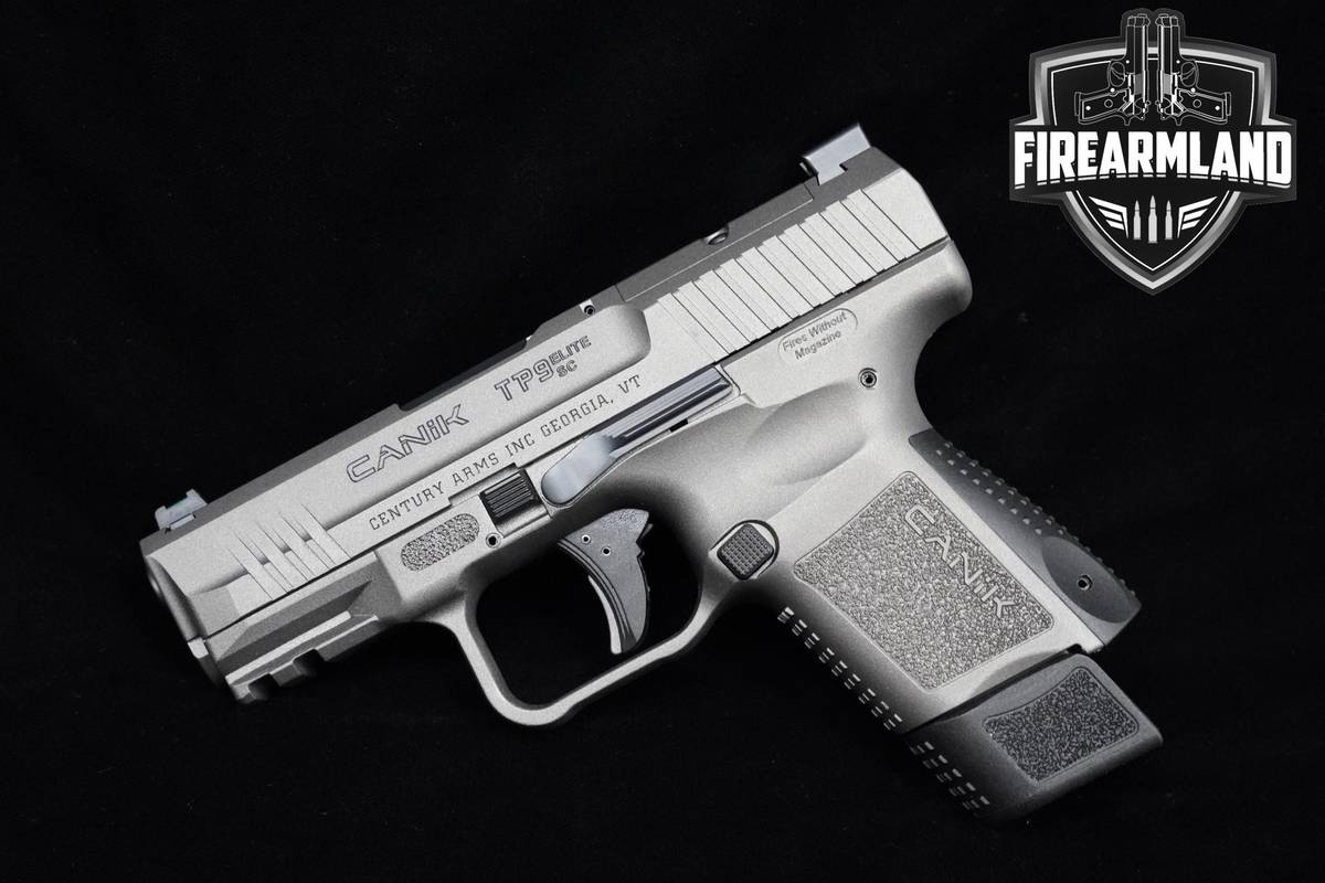 Canik TP9 Elite SC 9mm 3.6" Tungsten Canik-TP9 +2 MAGS, ORIG CASE & HOLSTER