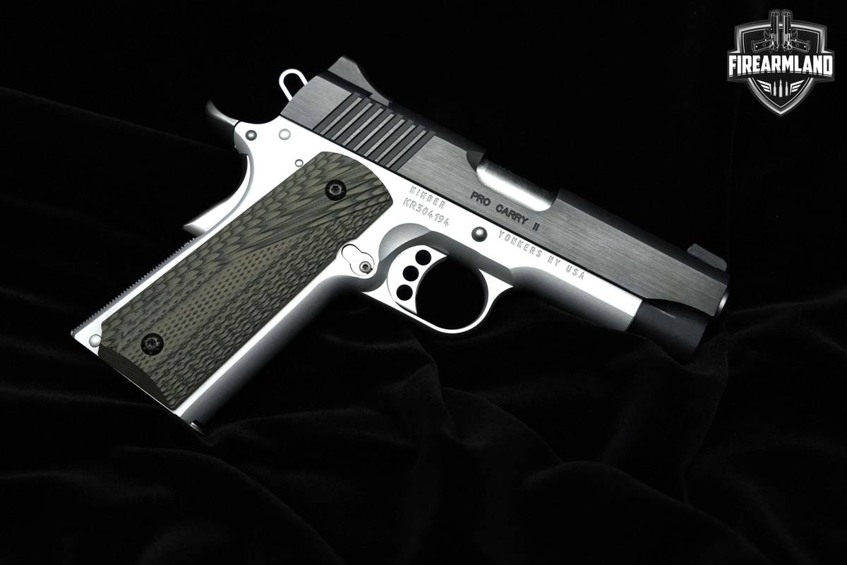 ORIG CASE Kimber Pro Carry II Two Tone 45ACP 1911 Pistol Kimber 45 1911 45