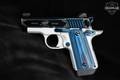 Kimber Micro Sapphire Special Edition Custom Shop .380 ACP Two-Tone Bright Blue in Excellent Condition Image 3