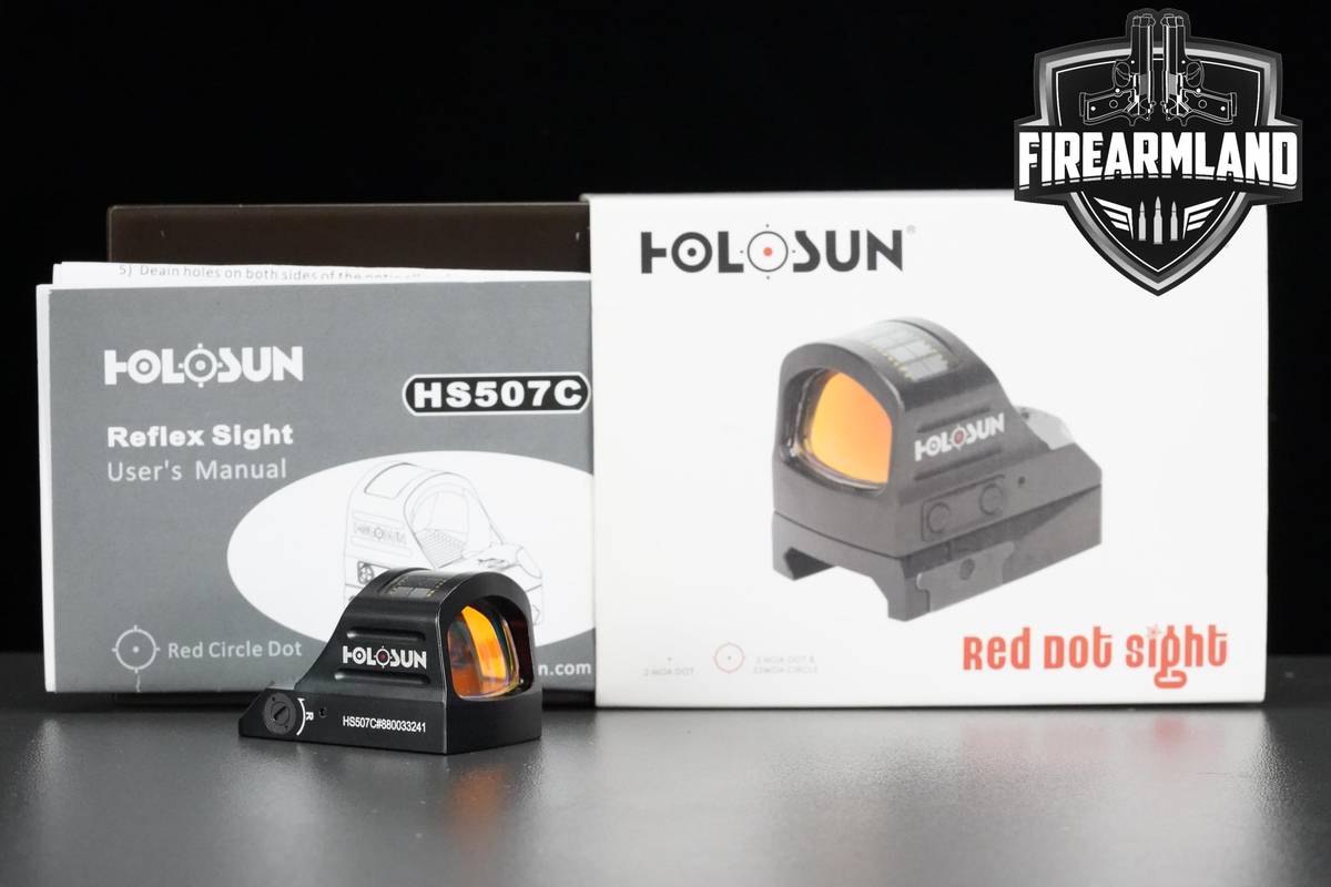 Holosun HS507C 2 MOA DOT / 32 MOA Circle Holosun HS-570-C +OPTIC