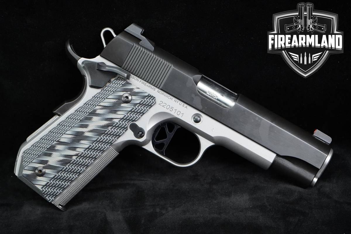 Dan Wesson V-Bob Valor Series 45 ACP 1911 4.25" +2 MAGS & ORIG BOX