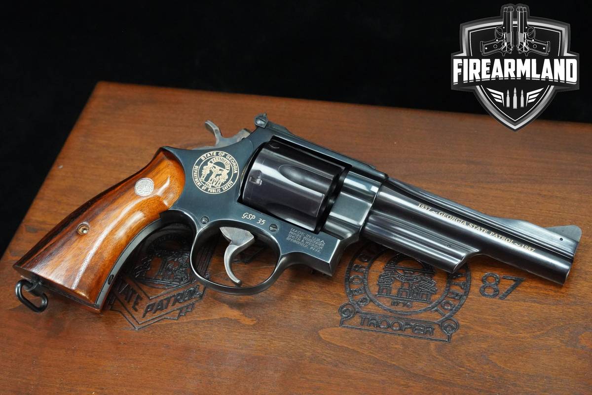 RARE Smith & Wesson Model 26-1 Georgia State Patrol Commemorative 45-LC S&W