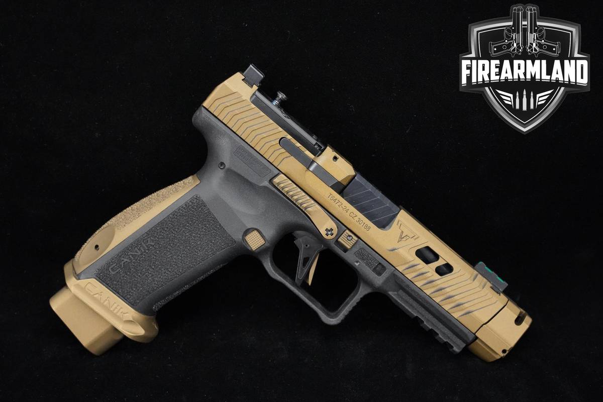 Canik TTI Combat 9mm 4.75" Burnt Bronze Cerakote Canik-TTI Combat +ORIG BOX