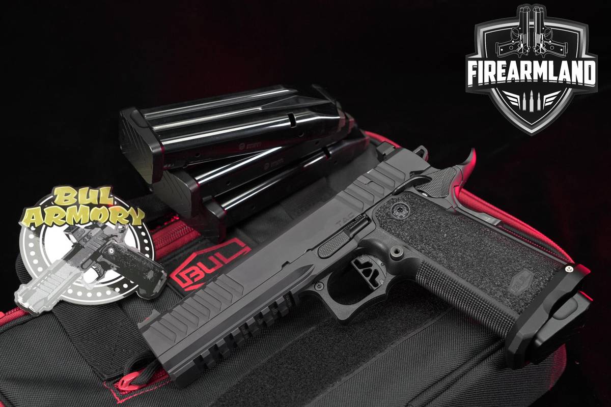 OPTIC READY Bul Armory SAS II TAC PRO 9mm 1911 2011 4.75" +4 MAGS & OG CASE