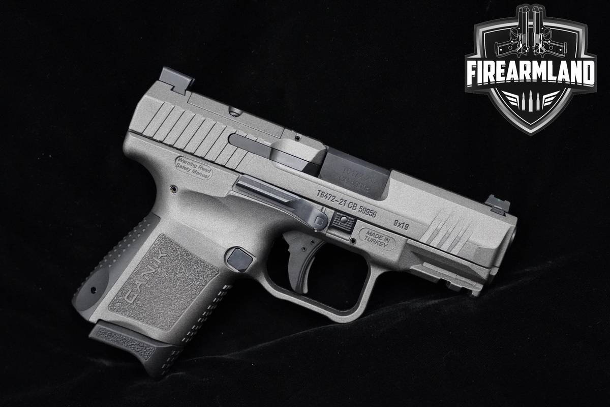 Canik TP9 Elite SC 9mm Tungsten Gray Cerakote Canik-TP9 ORIG CASE & HOLSTER