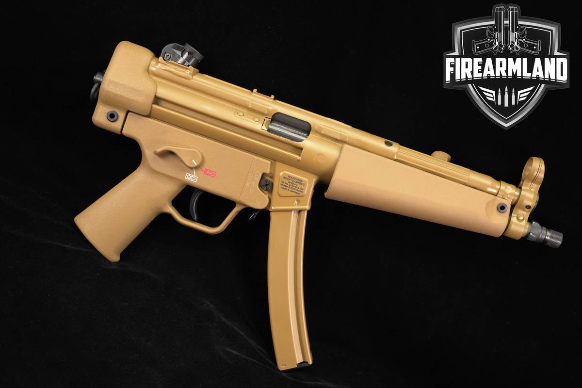 GERMAN-MADE 2025 Heckler & Koch H&K SP5 9mm 8.86" FDE MP5 SP 5 +ORIG CASE