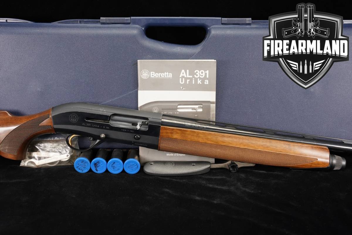 P Beretta AL391 Urika 12-Gauge 28" Blued & Walnut AL-391 +ORIG CASE, CHOKES