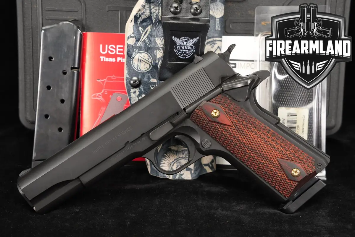 TISAS Model 1911A1 Service 45 ACP AS 1911-A1 ZIG +2 MAGS, CASE