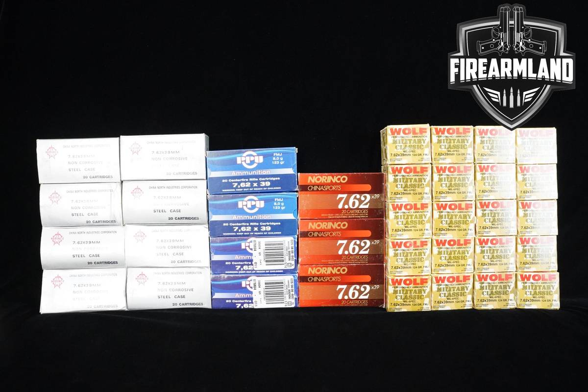 7.62x39 Ammunition 762x39 Ammo 700 ROUNDS