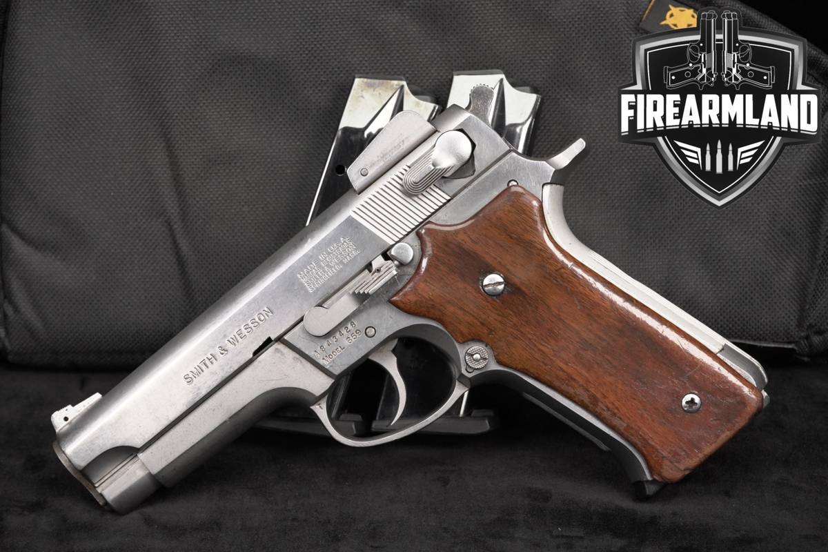 Smith & Wesson Model 659 2ND GEN S&W 9mm 4" Stainless +3 MAGS & ORIG CASE