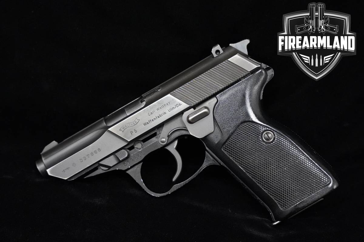 Walther P5 9mm 3.5" Walther P-5 +2 MAGS & ORIG CASE