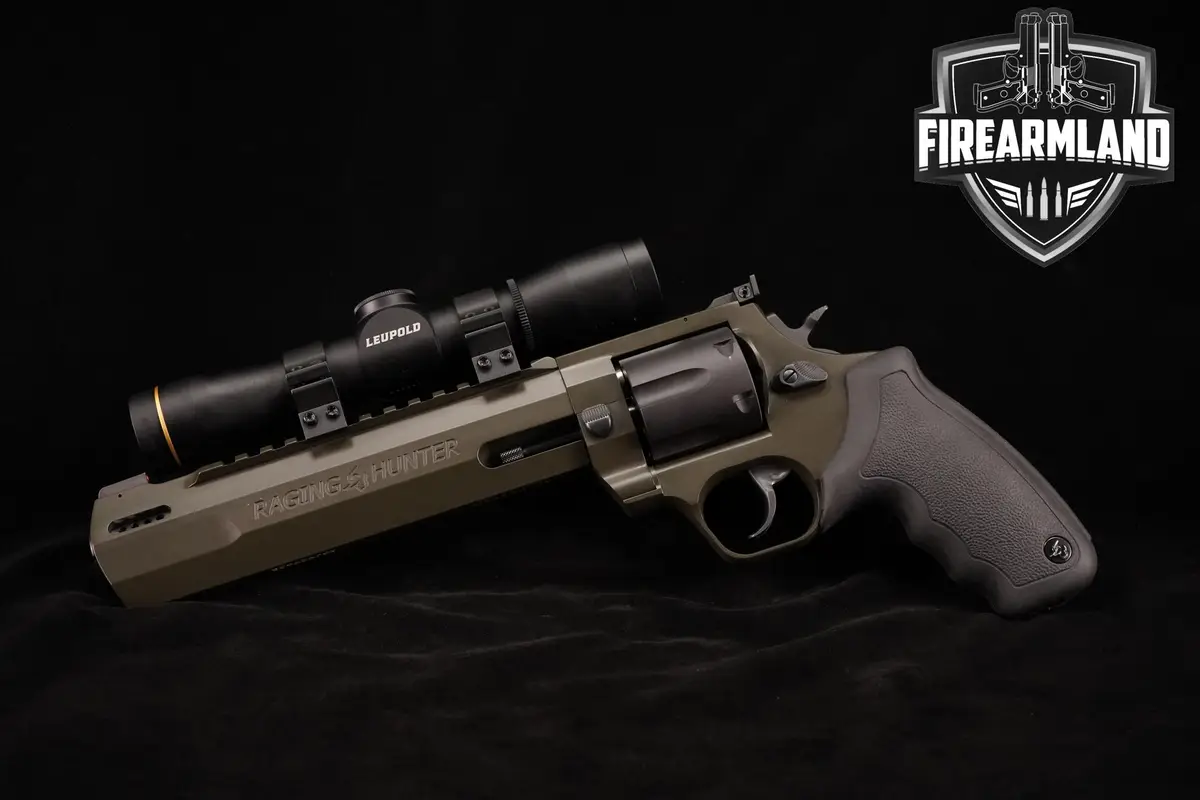 HUNTING-READY Taurus Raging Hunter Leupold Package 44-Mag 8.38" +ORIG CASE