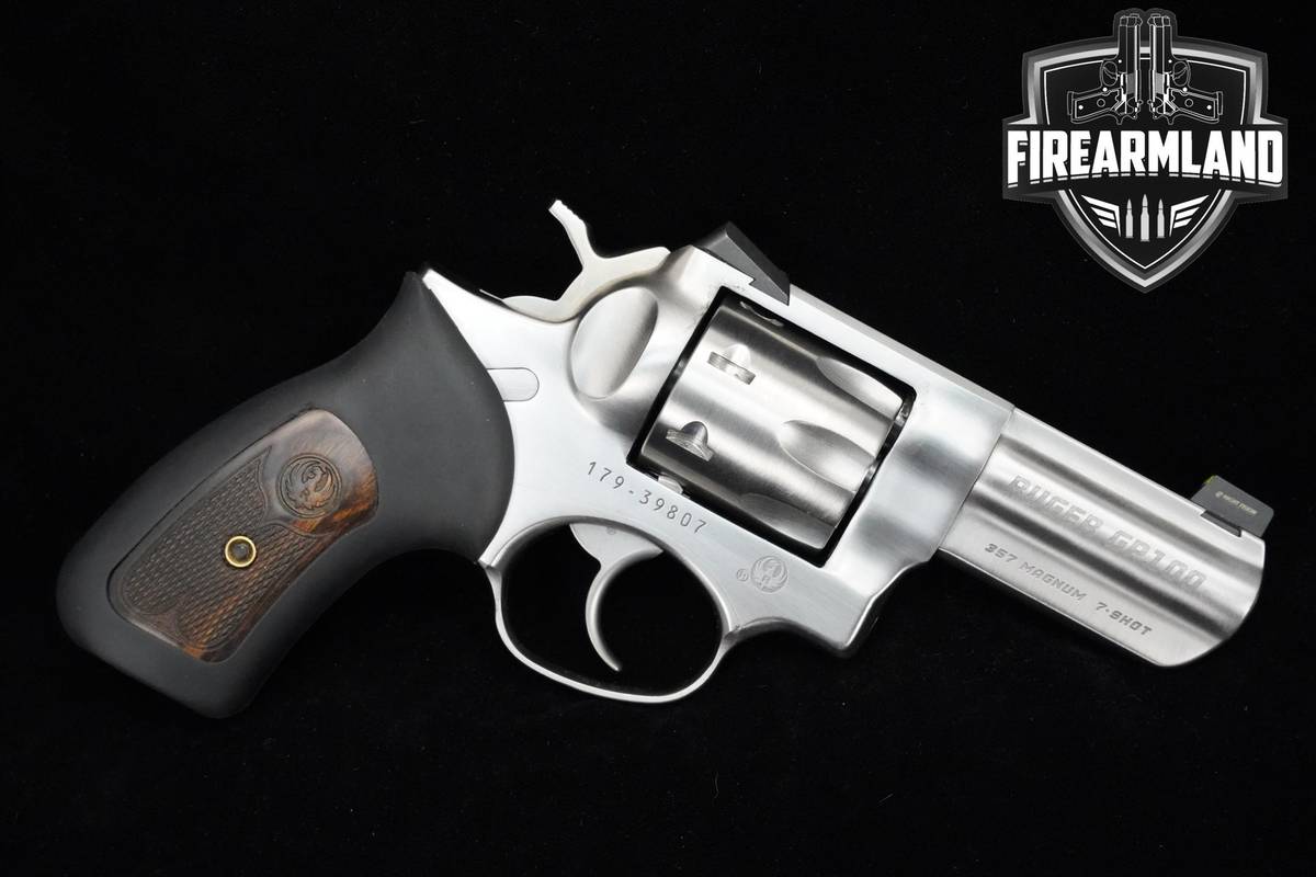 Ruger GP100 7 Shot 357 Magnum 3" Stainless Ruger GP100 GP-100 +ORIG BOX