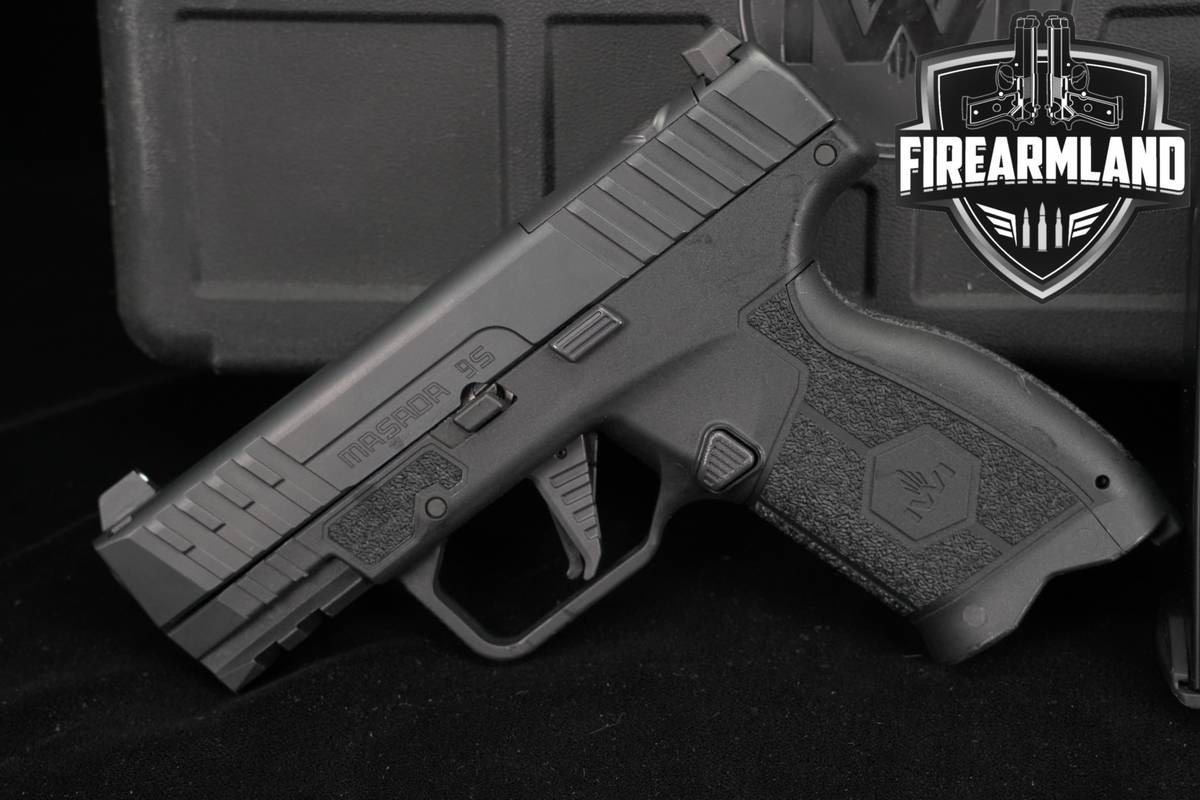 ISRAEL Weapon Industries Masada 9S Slim 9mm Optics-Ready 3.4" +ORIG CASE