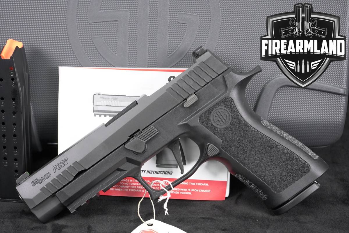 Sig Sauer P320 XFULL X-Series Optics-Ready 9mm 4.7 P 320 +3 MAGS, ORIG CASE