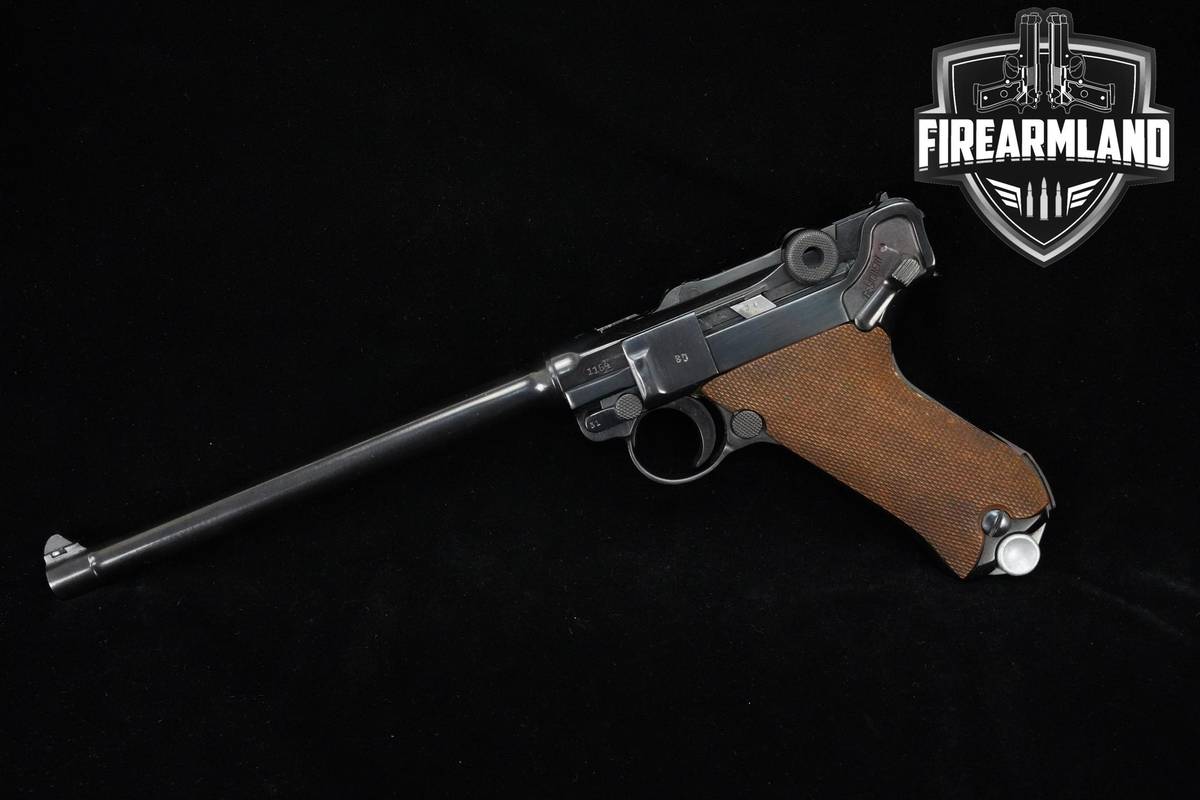 LANGE 1921 DWM P.08 Luger Artillery 9mm 7.9" DWM-P.08 P08 P-08 +4 MAGS