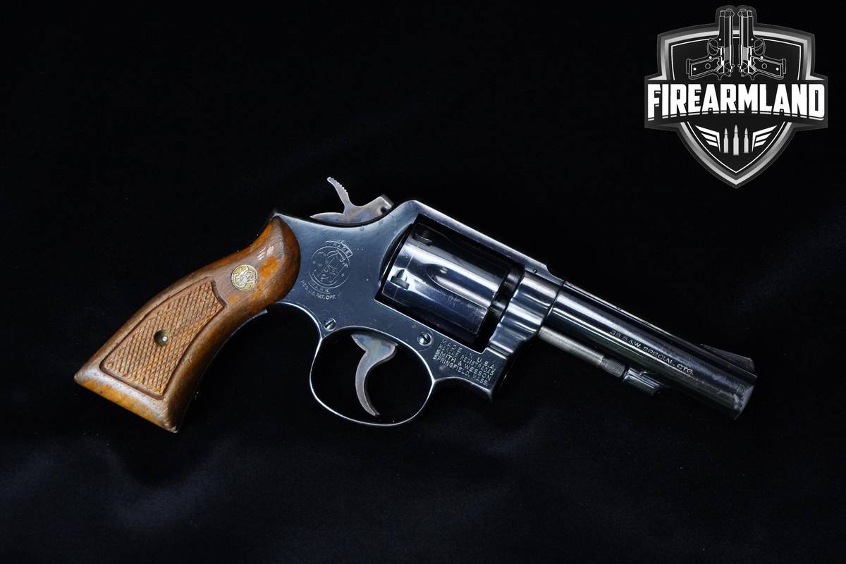 1975 Smith & Wesson (S&W) Model 10-6 Military Police 38 Special 4" S&W 10-6