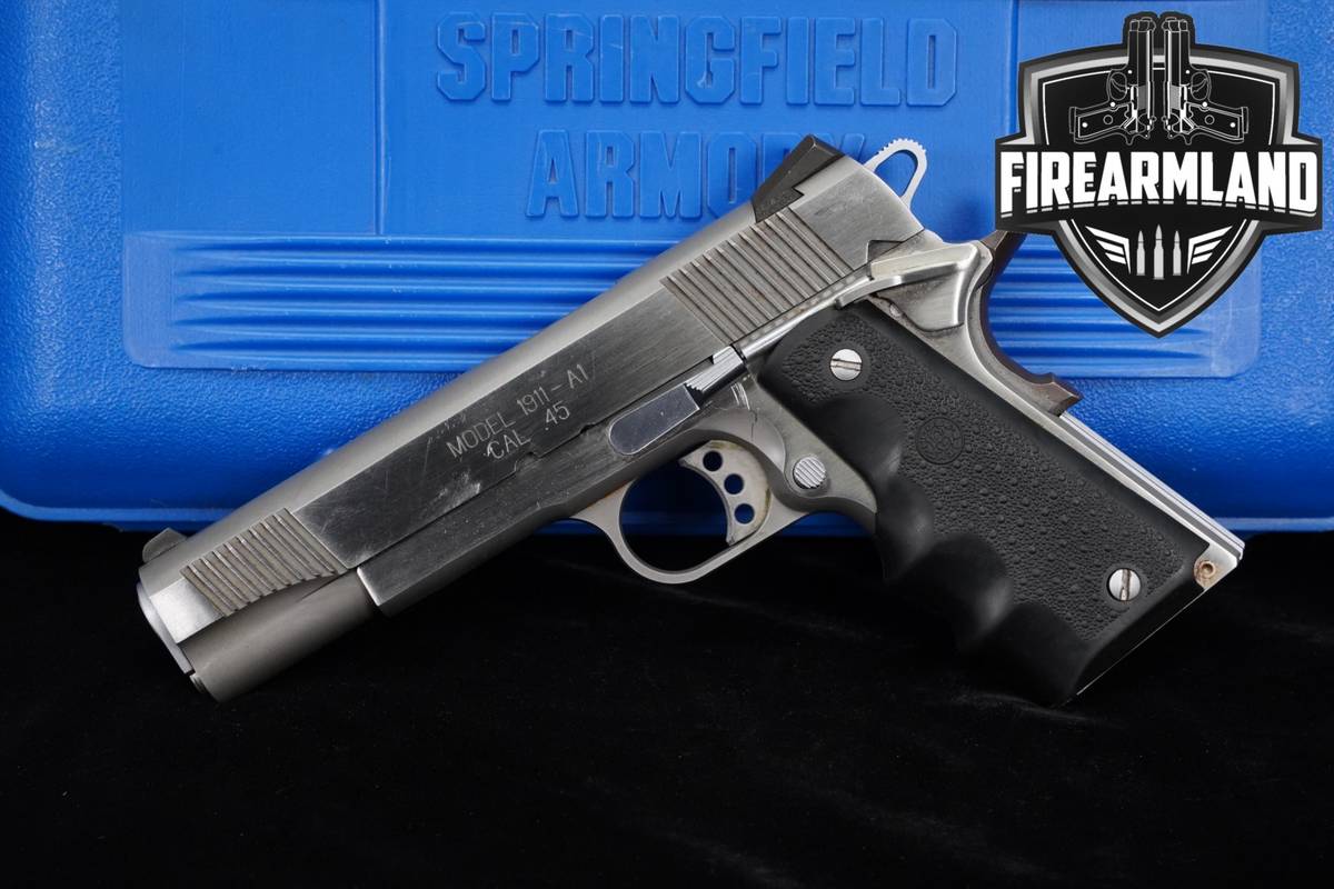 Springfield Armory Model 1911-A1 Loaded 45 ACP 5" M1911A1 IMBEL +ORIG CASE