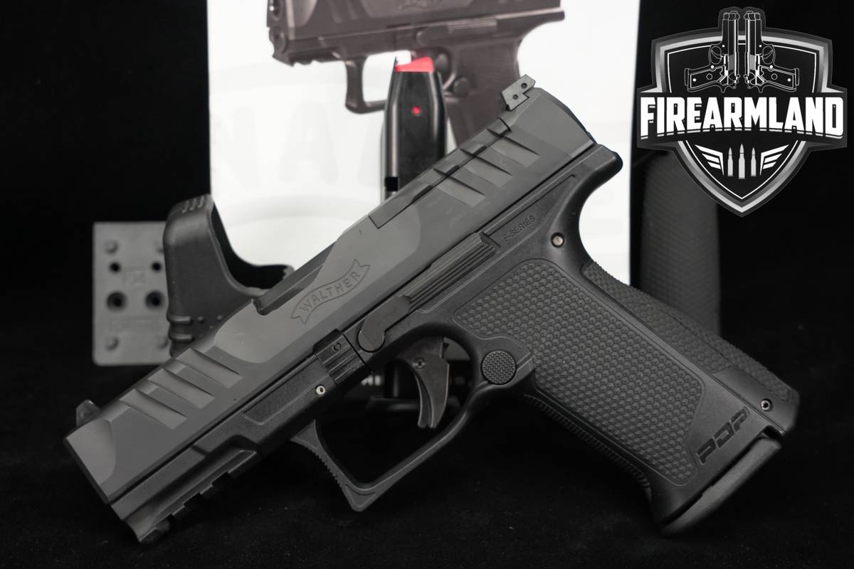 Walther PDP F-Series 9mm Optics-Ready 4" +2 MAGS
