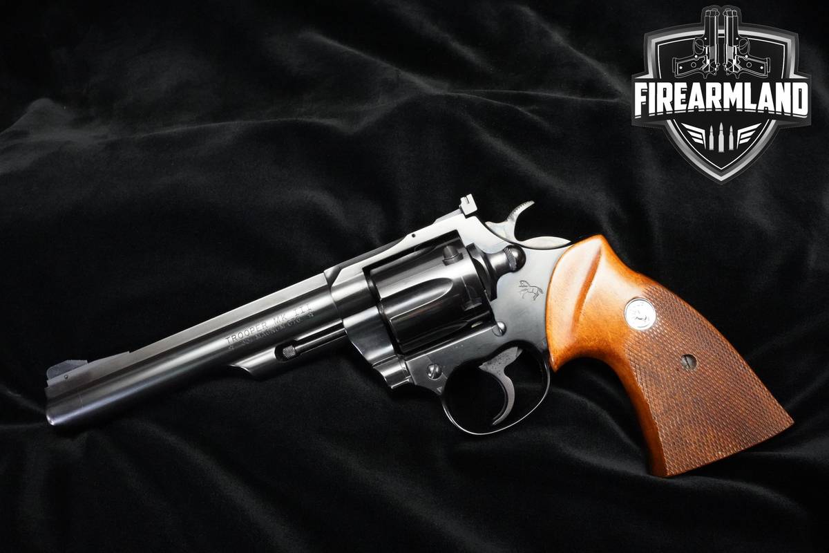 1970 Colt Trooper MK III 357 Magnum Blued Colt-Trooper MK-III Mark-3 DA/SA