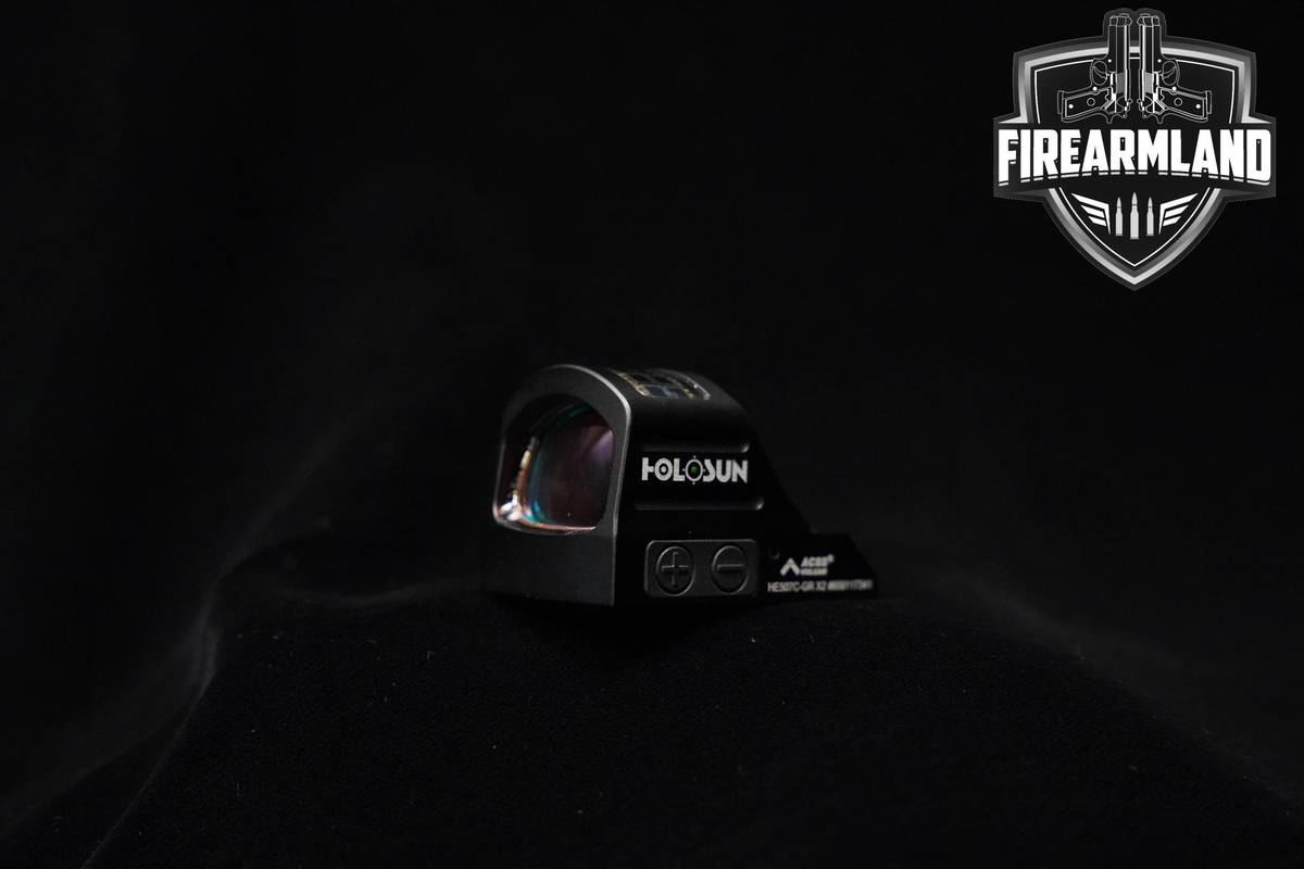 Holosun HE507C GR-X2 ACSS Vulcan Reticle Black Anodized Holosun 507C +OPTIC