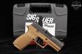 Sig Sauer P320 Compact 9mm Luger Two-Tone Black & FDE in Very Good Condition Image 2