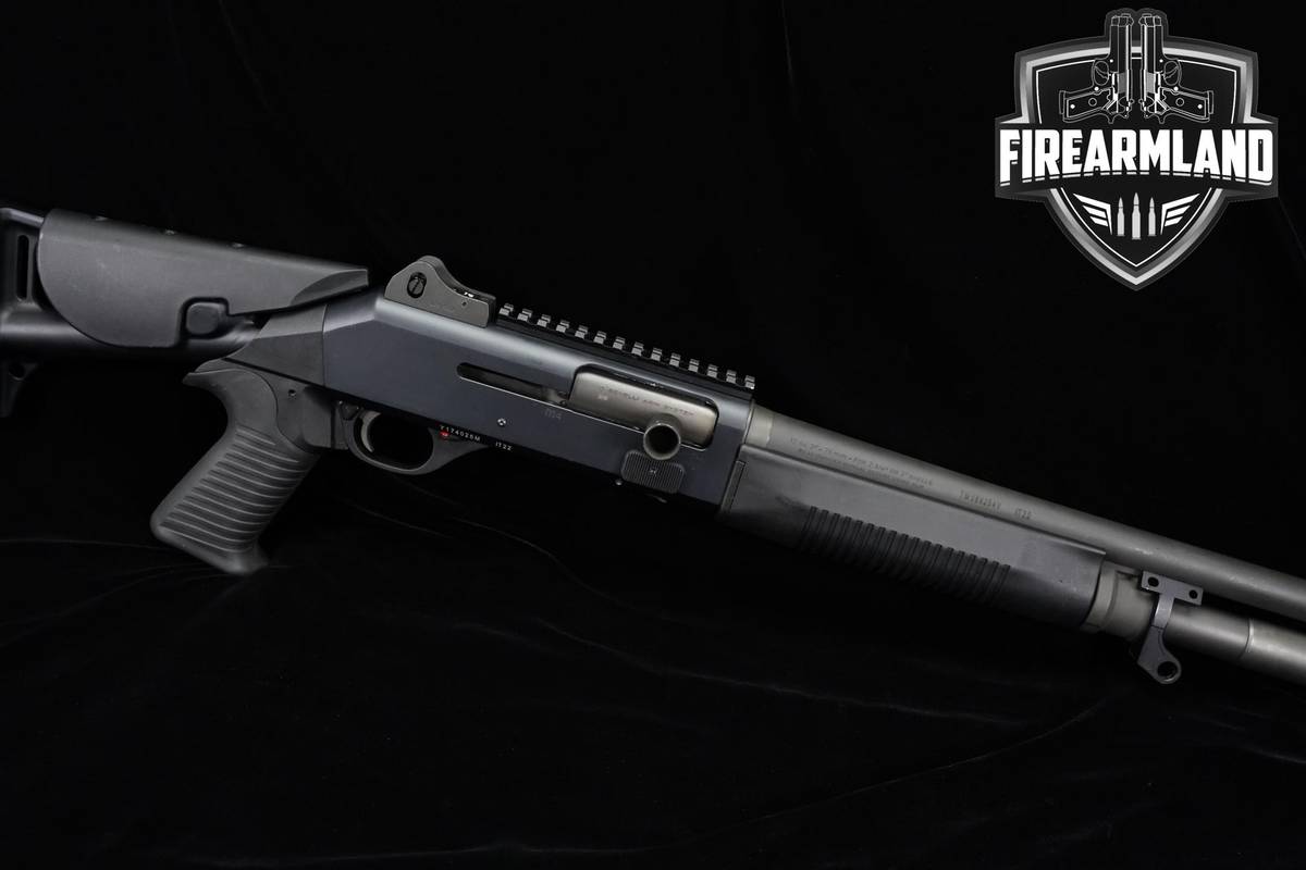 ITALIAN Benelli M4 Tactical 12-Gauge 18.5 3" Home-Defense Shotgun