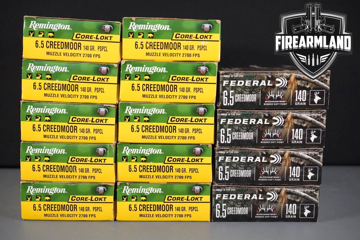 6.5 Creedmoor Ammo 6.5-Creedmoor Ammunition 280 ROUNDS