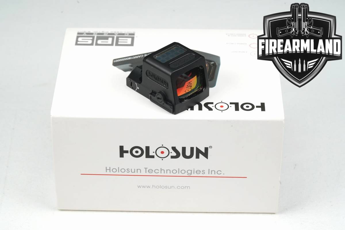 Holosun EPS Carry Red 2 MOA Dot & 32 MOA Circle