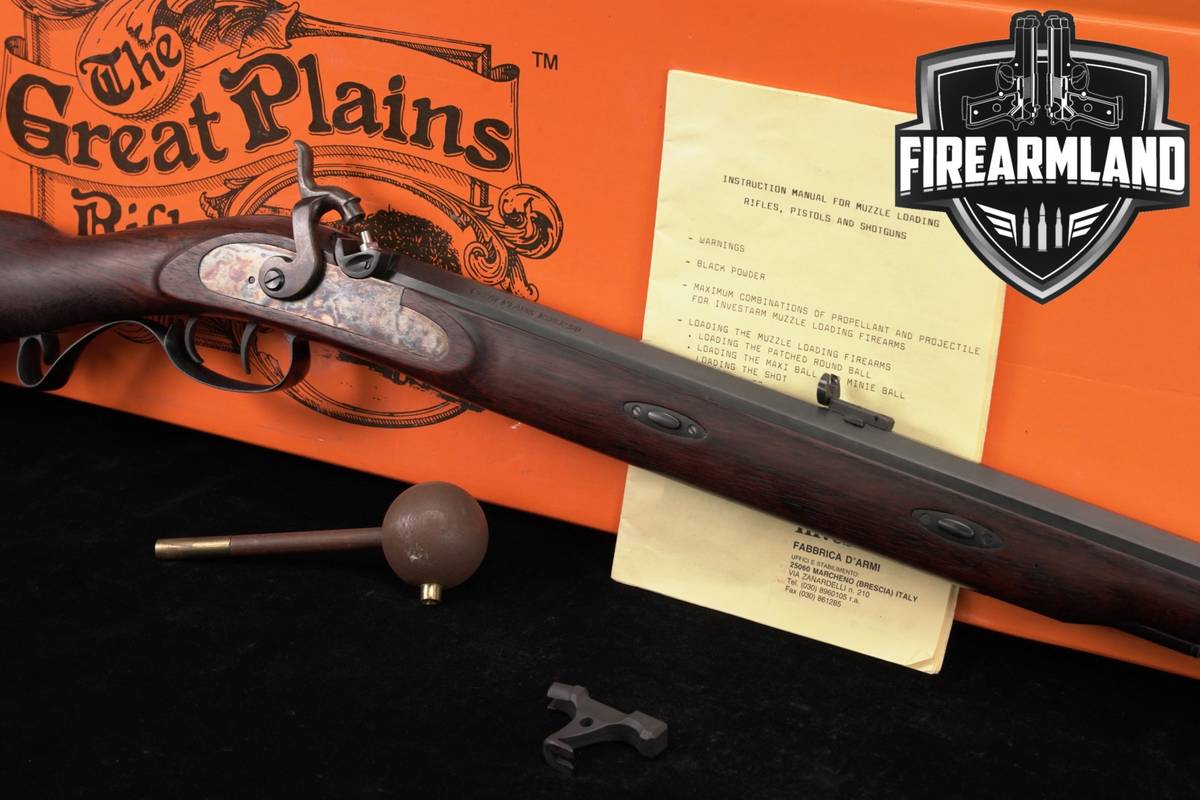 Lyman Great Plains Rifle Percussion Corp 32" GPR ITALY +ORIG BOX