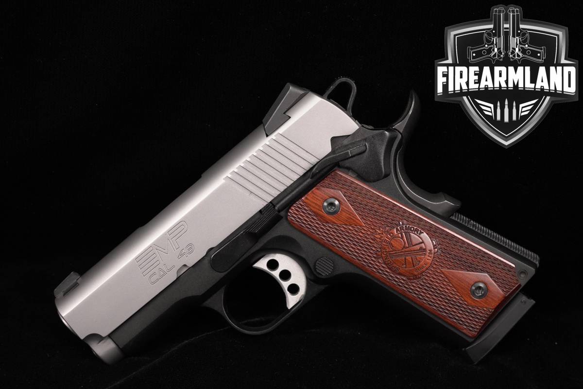 Springfield Armory EMP 40 S&W 1911 3" Two-Tone Stainless
