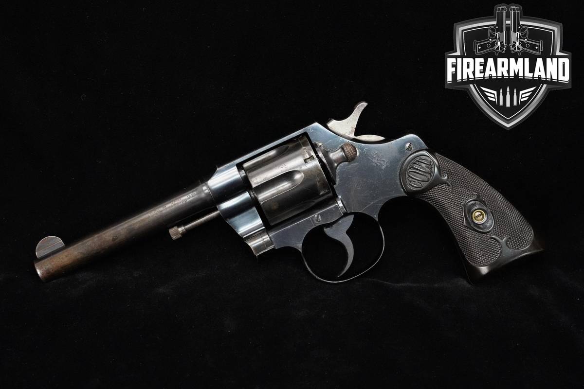 ANTIQUE 1924 Colt Army Special 38-Spl 5" Blued Colt Army-Special DA/SA