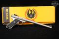 1991 Sturm Ruger Mark II Target .22 LR Brushed Stainless in Very Good Condition Image 2