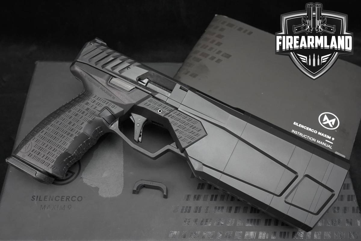 LIMITED! SilencerCo Maxim 9 9mm 4.38" MAXIM9 +ORIG BOX