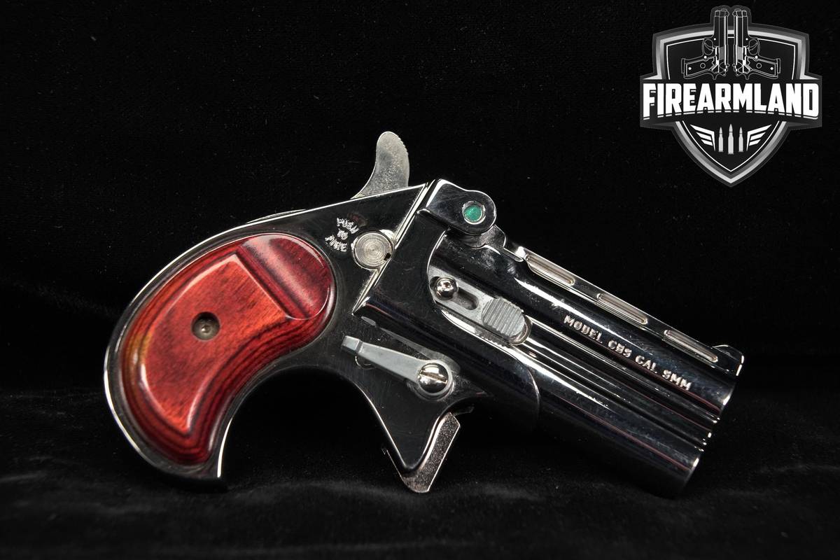 Cobra Enterprises CB9 Big Bore 9mm 2.75" Bright Chrome CB 9 Derringer