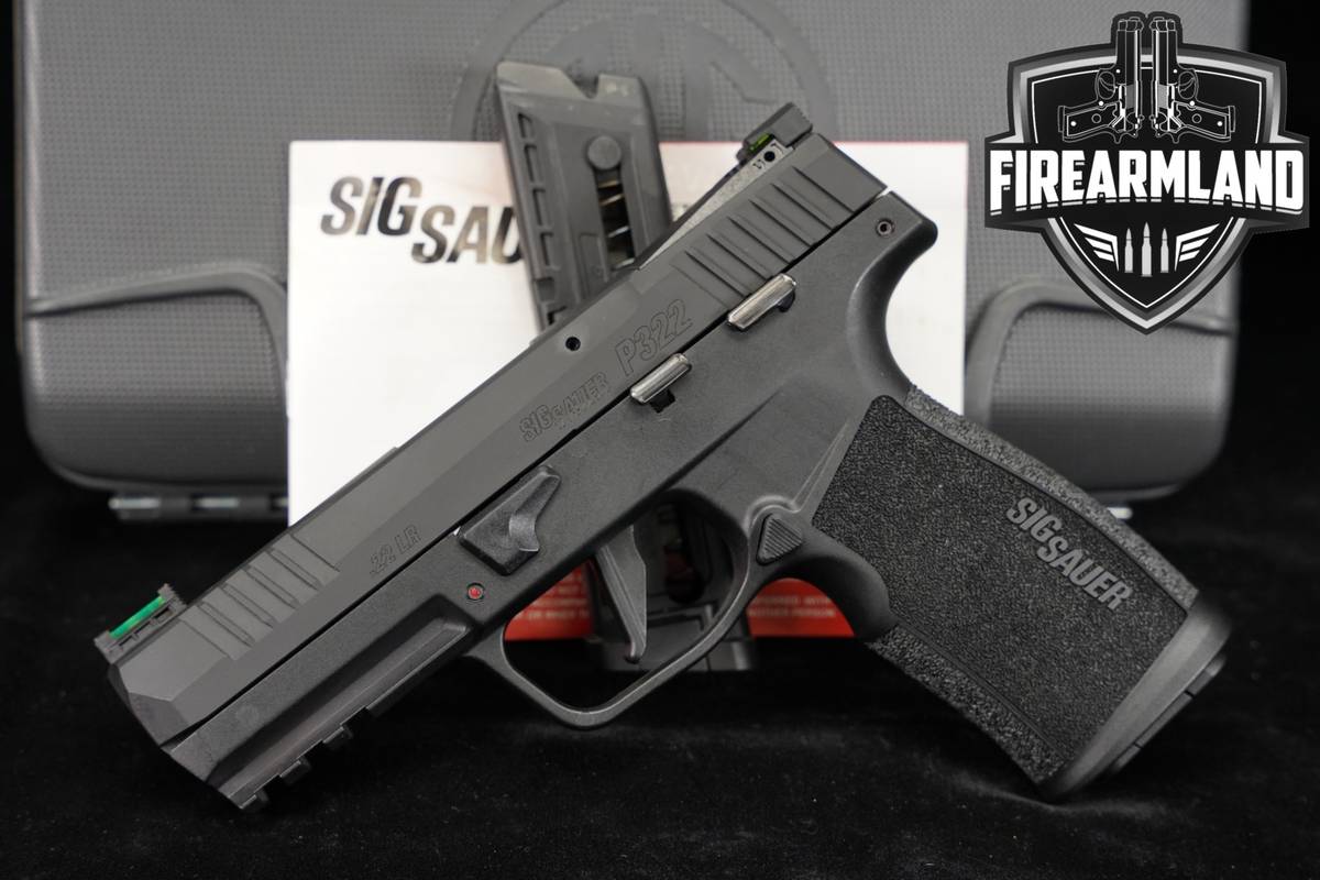 Sig Sauer P322 22LR 4" P 322 +2 MAGS & ORIG CASE
