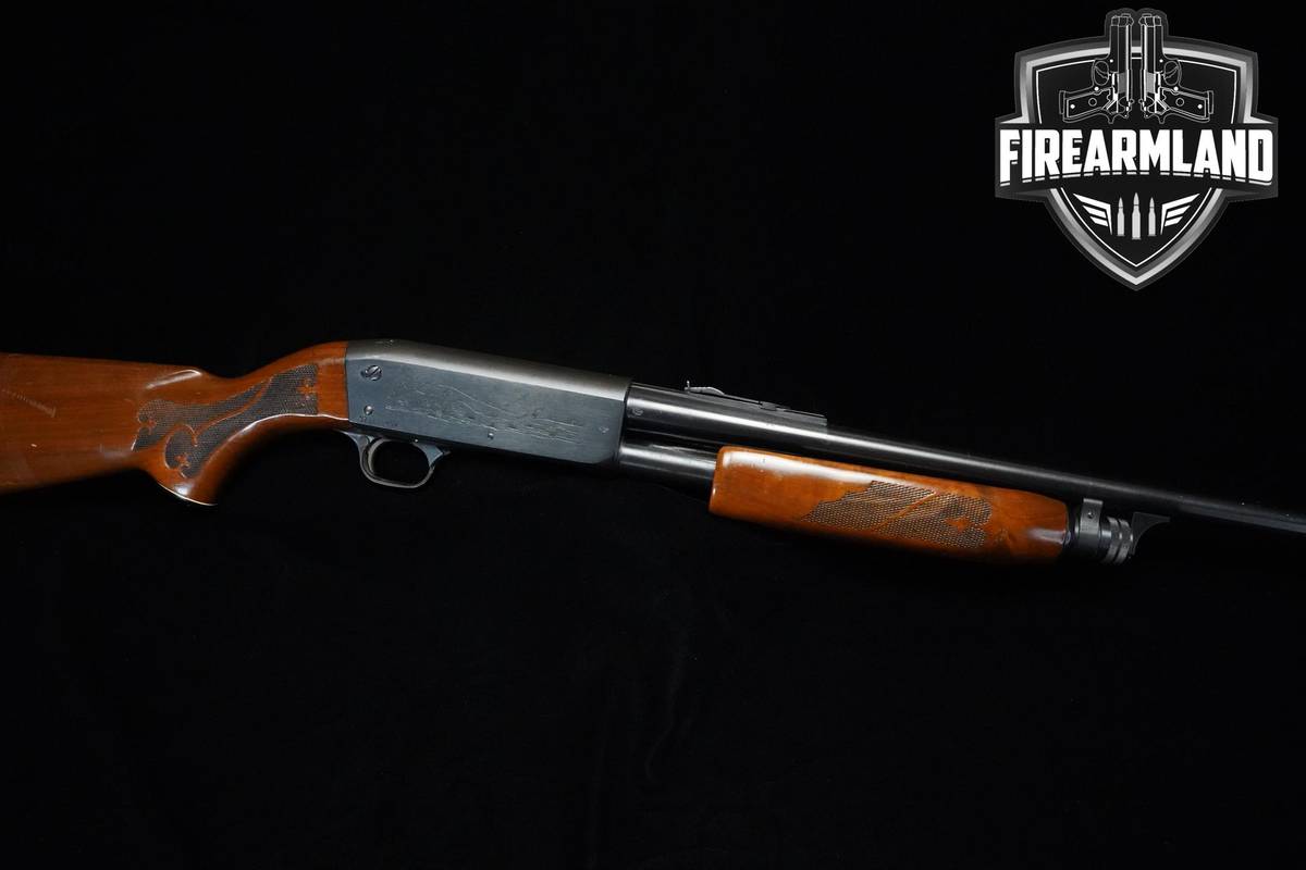 1971 Ithaca Model 37 Featherlight Deerslayer Slam-Fire 16-Gauge Ithaca M37