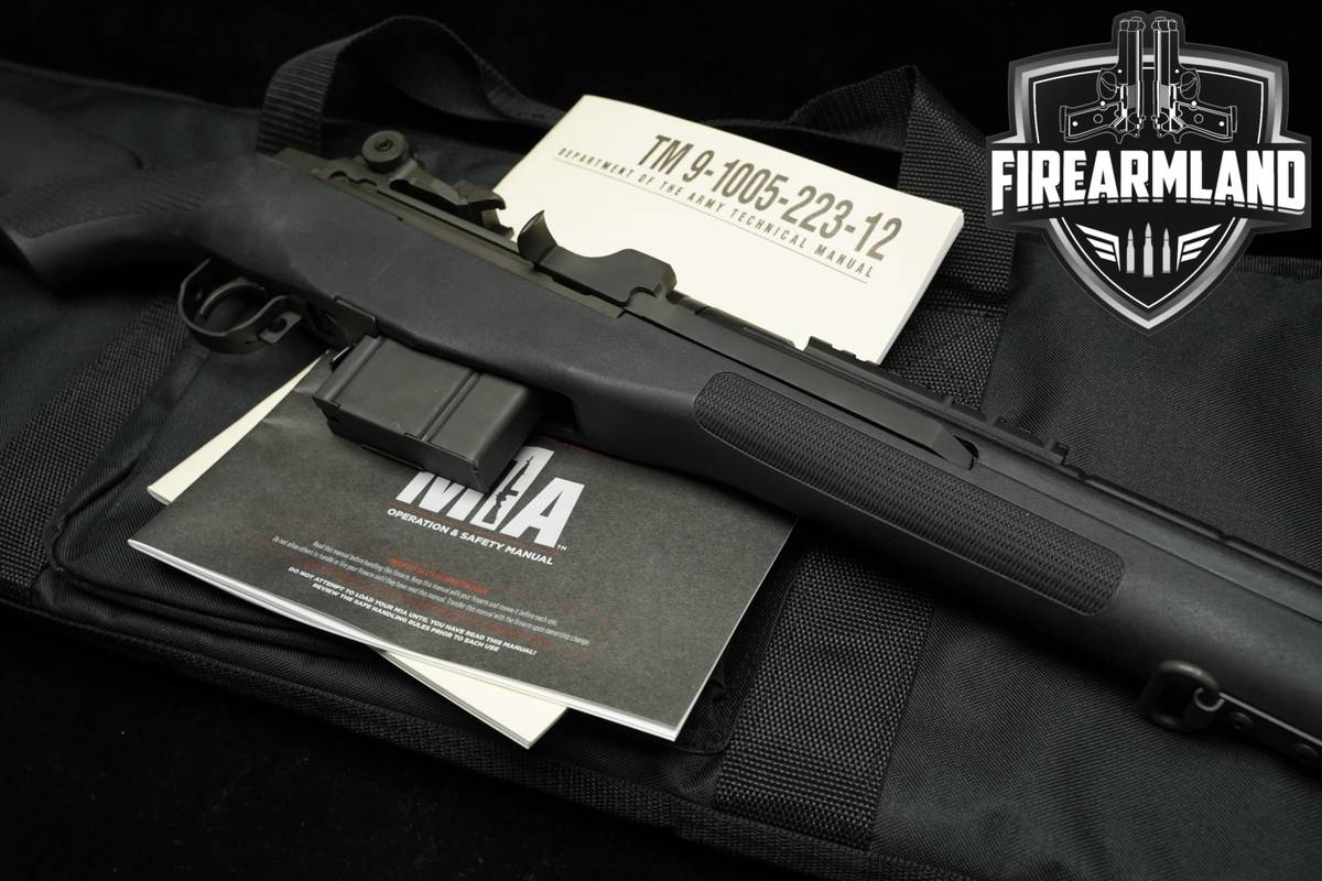 Springfield Armory M1A Scout Squad 7.62 NATO Parkerized & Synthetic + CASE
