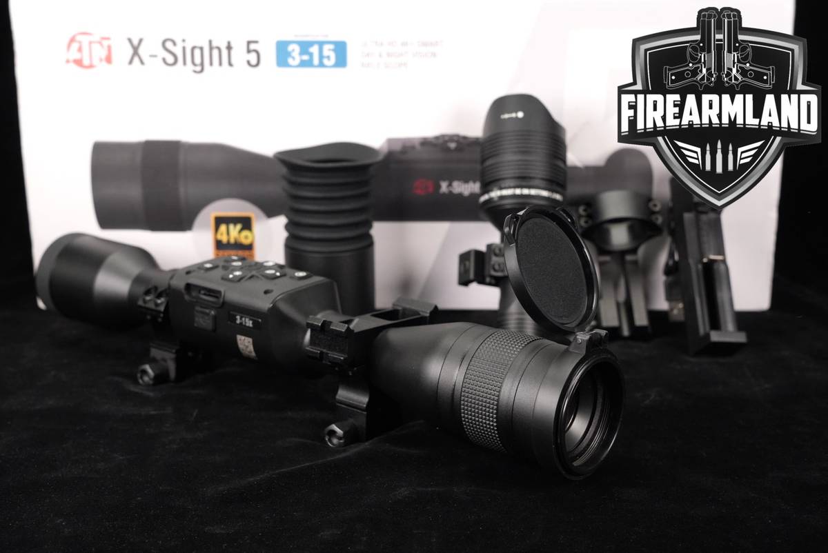 ATN Corp X-Sight 5 3-15x Day/Night Vision Digital Scope XSight5 +ORIG BOX