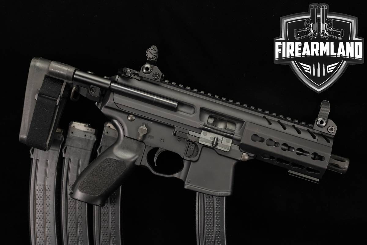 Sig Sauer MPX K 9mm 4.5" MPXK Short-Stroke Piston THREADED +4 MAGS